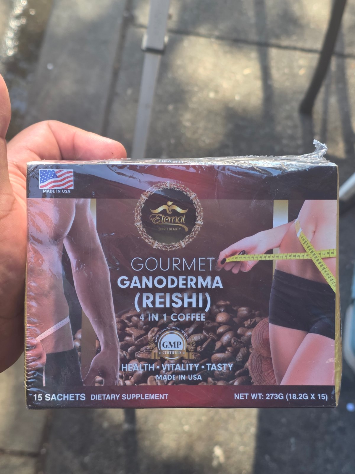 Gourmet Ganoderma Supplemento Dietario de Cafe (15 bolsas)