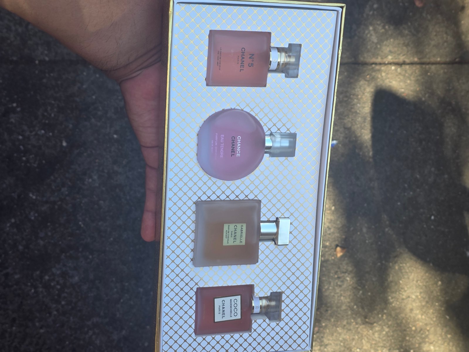 Paquete de 4 Perfumes Chanel Paris para Mujer