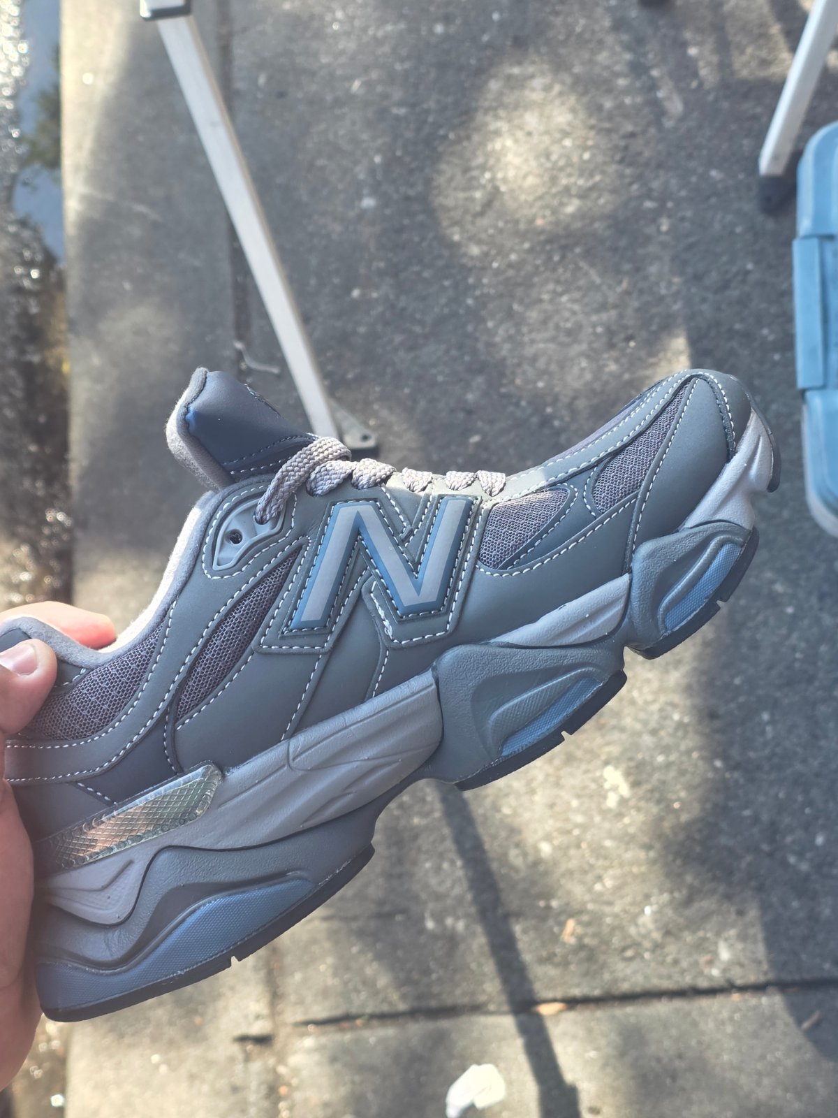 New Balance Unisexo Zapatos Para Caminar e Correr Color Gris Negro
