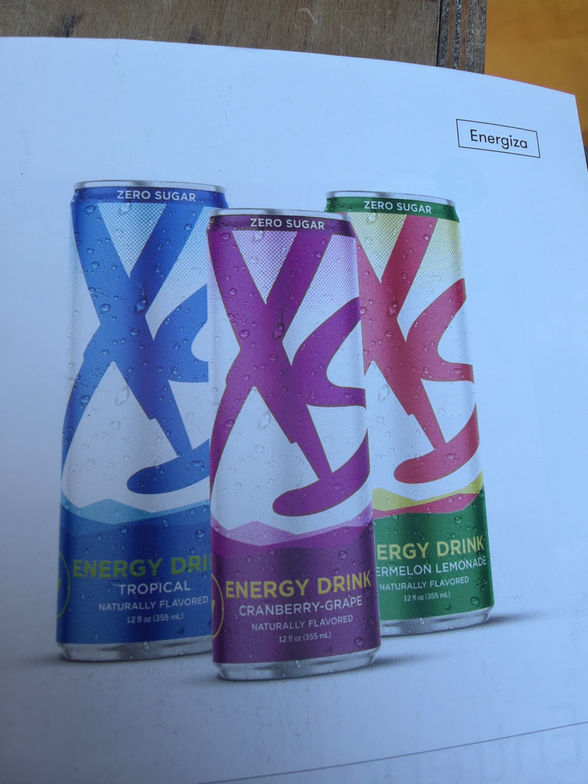Bebidas de energia XS (Paquete de 12) 12 ounces